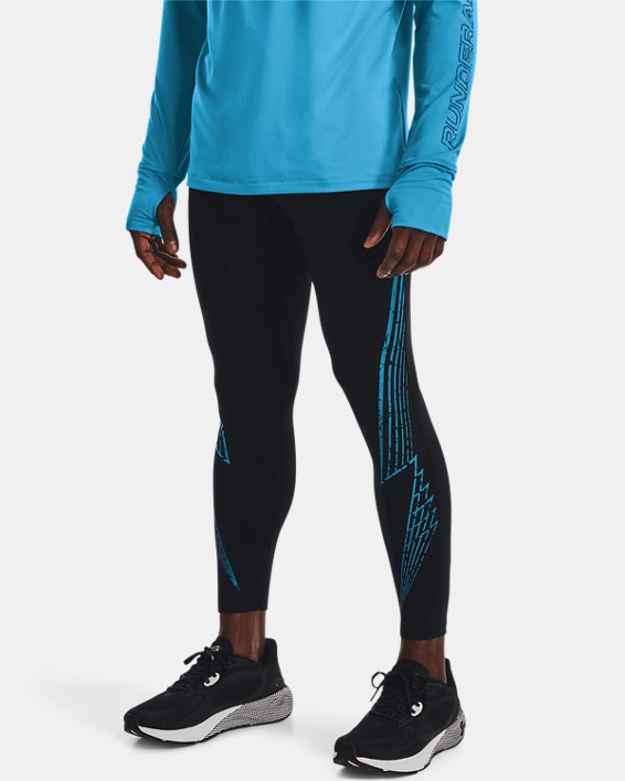 Men's UA Fly Fast 3.0 Cold Tights in Black image number 3